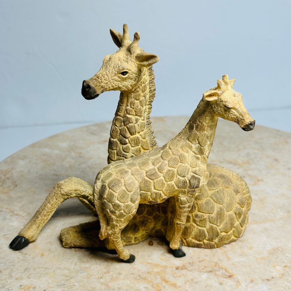 Vintage‎ Silver Deer's Ark "Giraffes" By Tom Rubel Giraffe